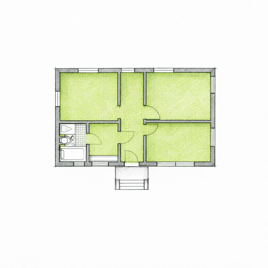 80–120 m²