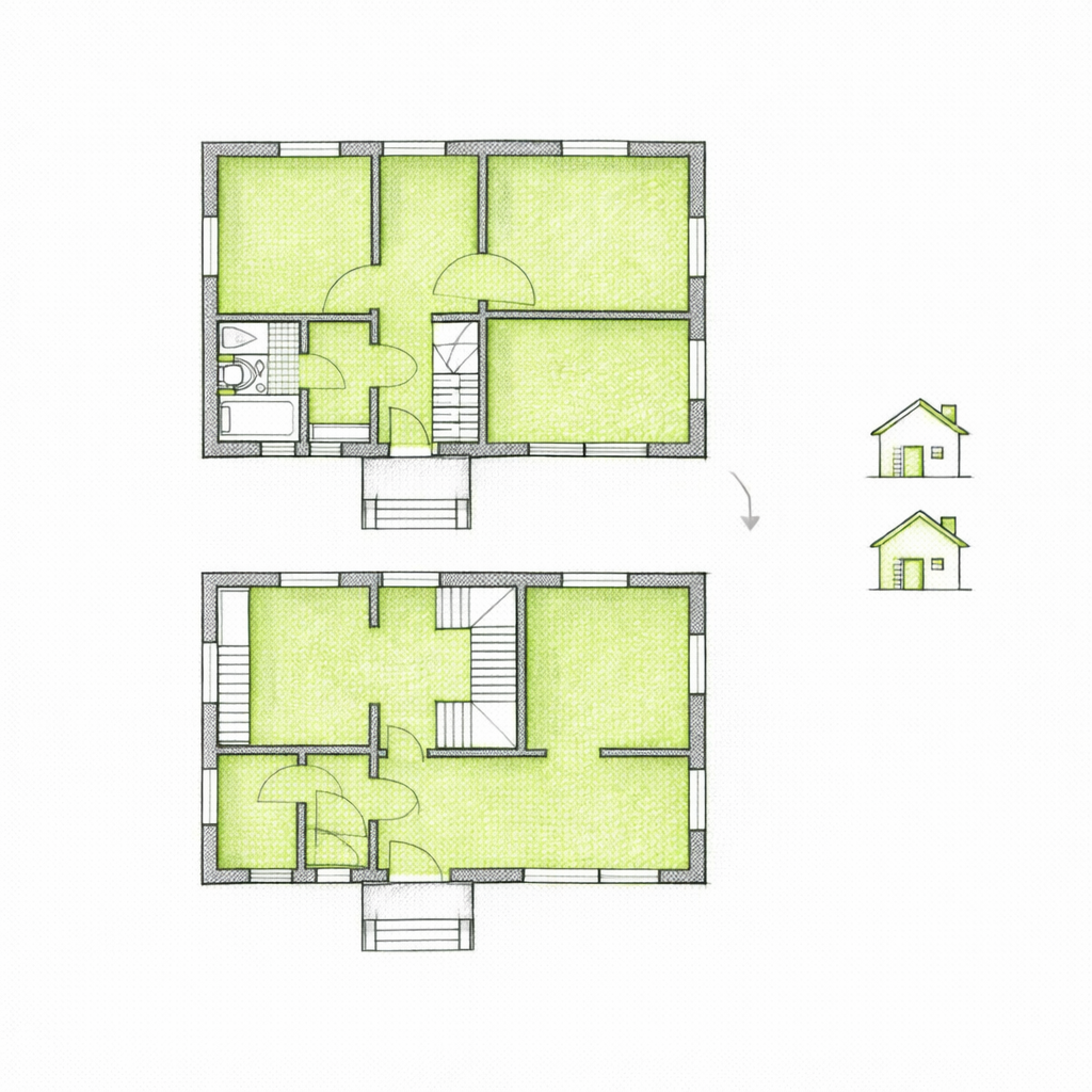 120–200 m²