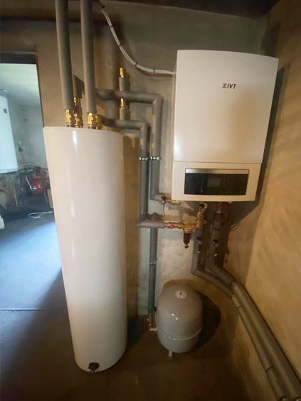 Instalace tepelného čerpadla Jak Na Cerpadal IVT Air X 35 03