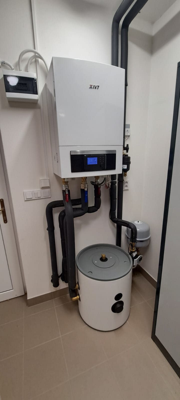 Instalace tepelného čerpadla Nove Zdroj IVT Air Box