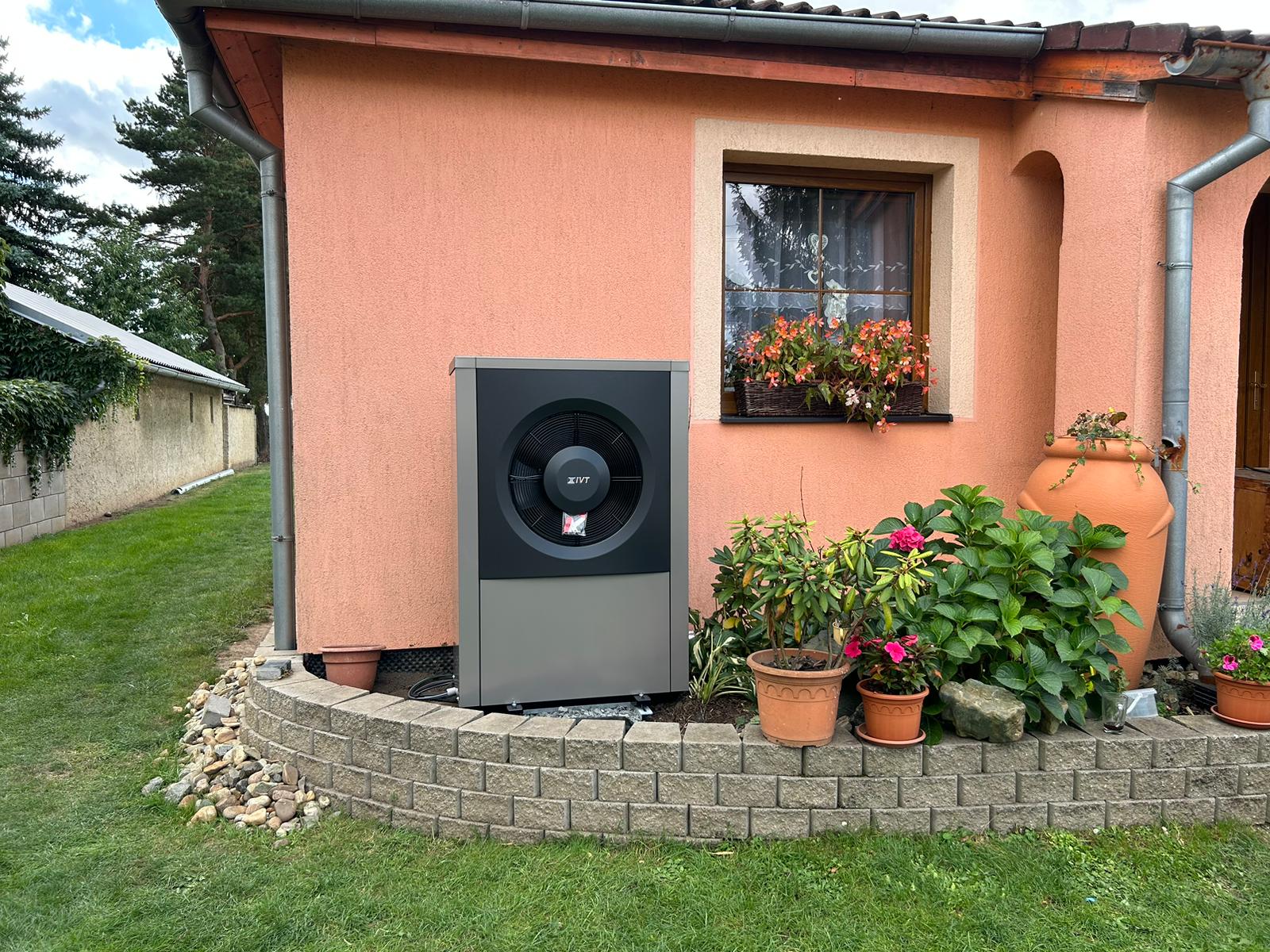 Instalace tepelného čerpadla Nove Zdroj Venkovni Jednotka IVT Air X