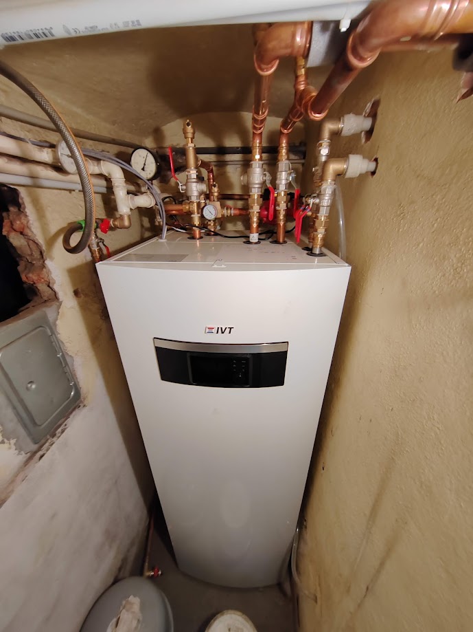 Instalace tepelného čerpadla Nove Zdroj Vnityn Jednotka Airmodul E15 1