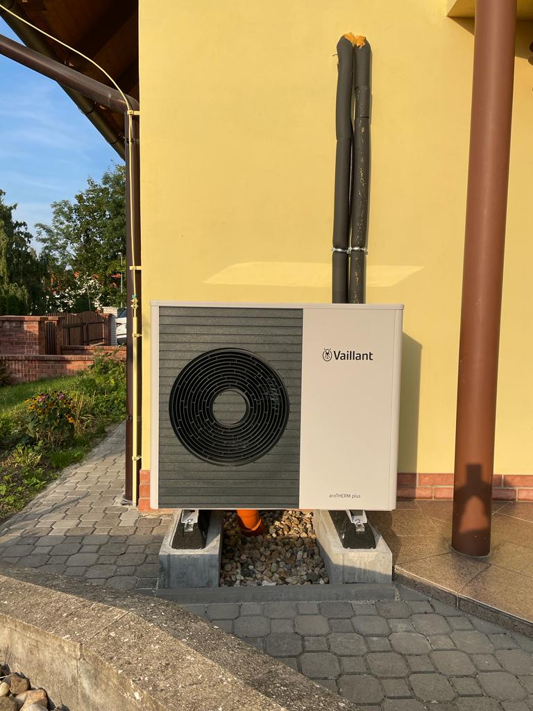 Instalace tepelného čerpadla Venkovn Jednotka