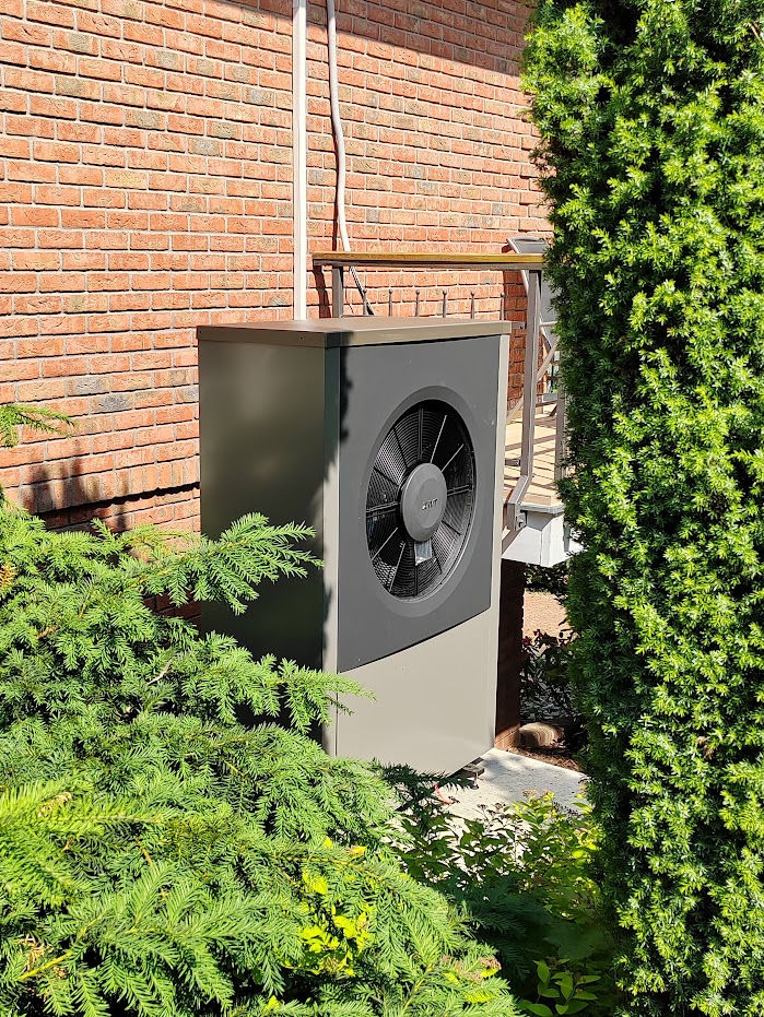 Instalace tepelného čerpadla Venkovn Jednotka
